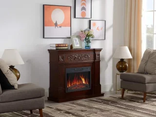 TasalFurniture Toscana Deluxe - Vrijstaande Elektrische Haard