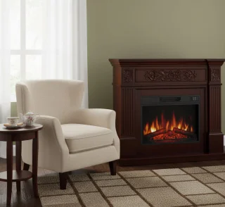 TasalFurniture Toscana Deluxe - Vrijstaande Elektrische Haard