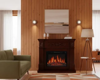 TasalFurniture Toscana Deluxe - Vrijstaande Elektrische Haard
