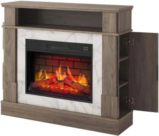 TasalFurniture Verona Classic Vrijstaande Elektrische Sfeerhaard
