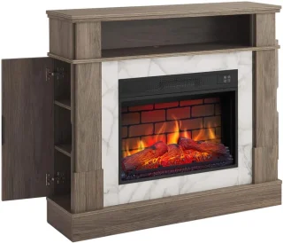 TasalFurniture Verona Classic Vrijstaande Elektrische Sfeerhaard