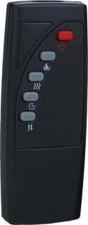 Teamson Home Hestia Elektrische Vrijstaande Haard 48 Inch Grijs