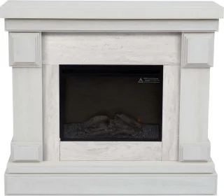 Teamson Home Hestia Elektrische Vrijstaande Haard 48 Inch Grijs