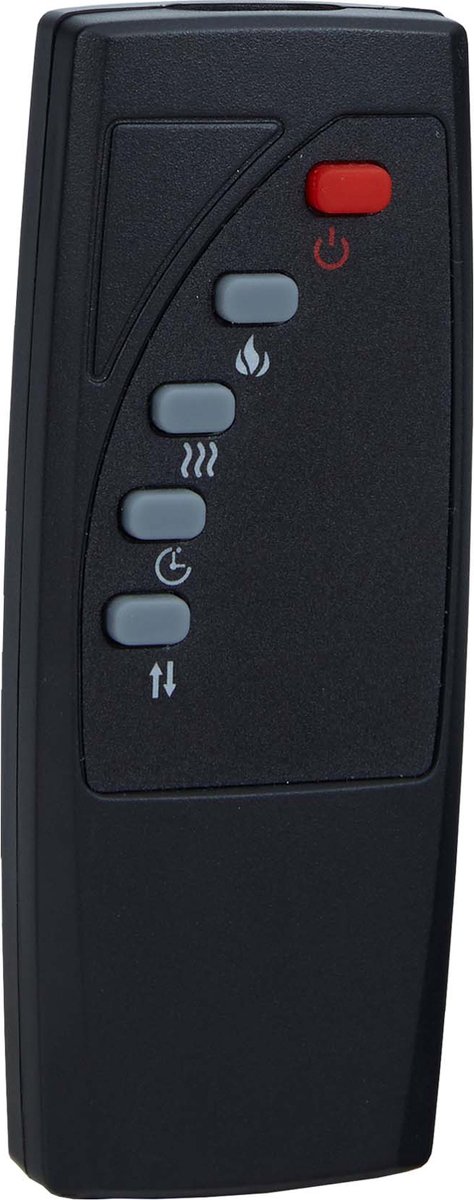Teamson Home Hestia Vrijstaande Elektrische Haard 48 Inch Wit