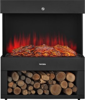 Wat vinden we goed aan de tectake® Elektrische Sfeerhaard - Vrijstaande Kachel