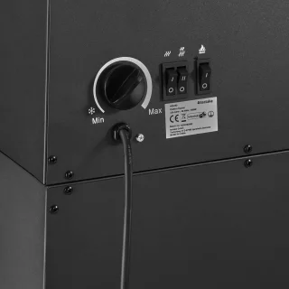 tectake® Vrijstaande Elektrische Haard