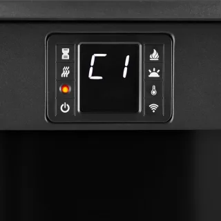 tectake® Vrijstaande Elektrische Sfeerhaard