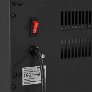 tectake® Vrijstaande Elektrische Sfeerhaard
