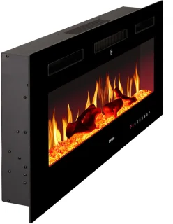 tectake® Wandhaard Elektrische Haard 91,5 x 12 x 43 cm