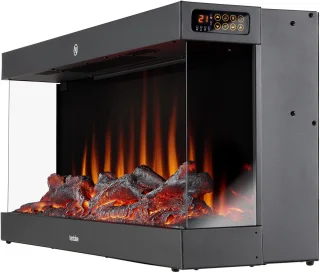 tectake® Wandhaard - Elektrische Haard