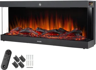 tectake® Wandhaard - Elektrische Haard