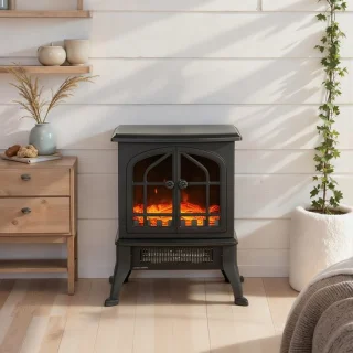 TEKROA® vrijstaande elektrische haard 900/1800 W