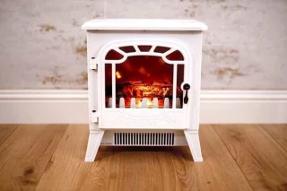 Traditionele elektrische haard
