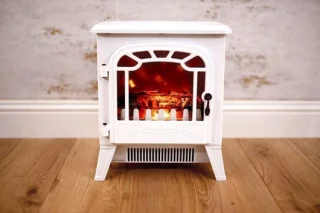 Traditionele elektrische haard