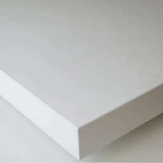 TV-meubel 200 cm Wit/Eiken