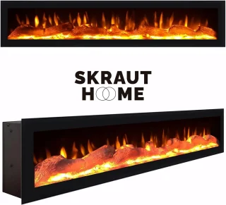 TV-Meubel Lowboard Eiken/Zwart voor 65 inch