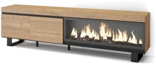 TV-Meubel Lowboard met Elektrische Haard