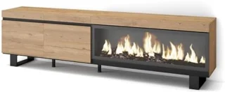 TV-Meubel Lowboard met Elektrische Haard