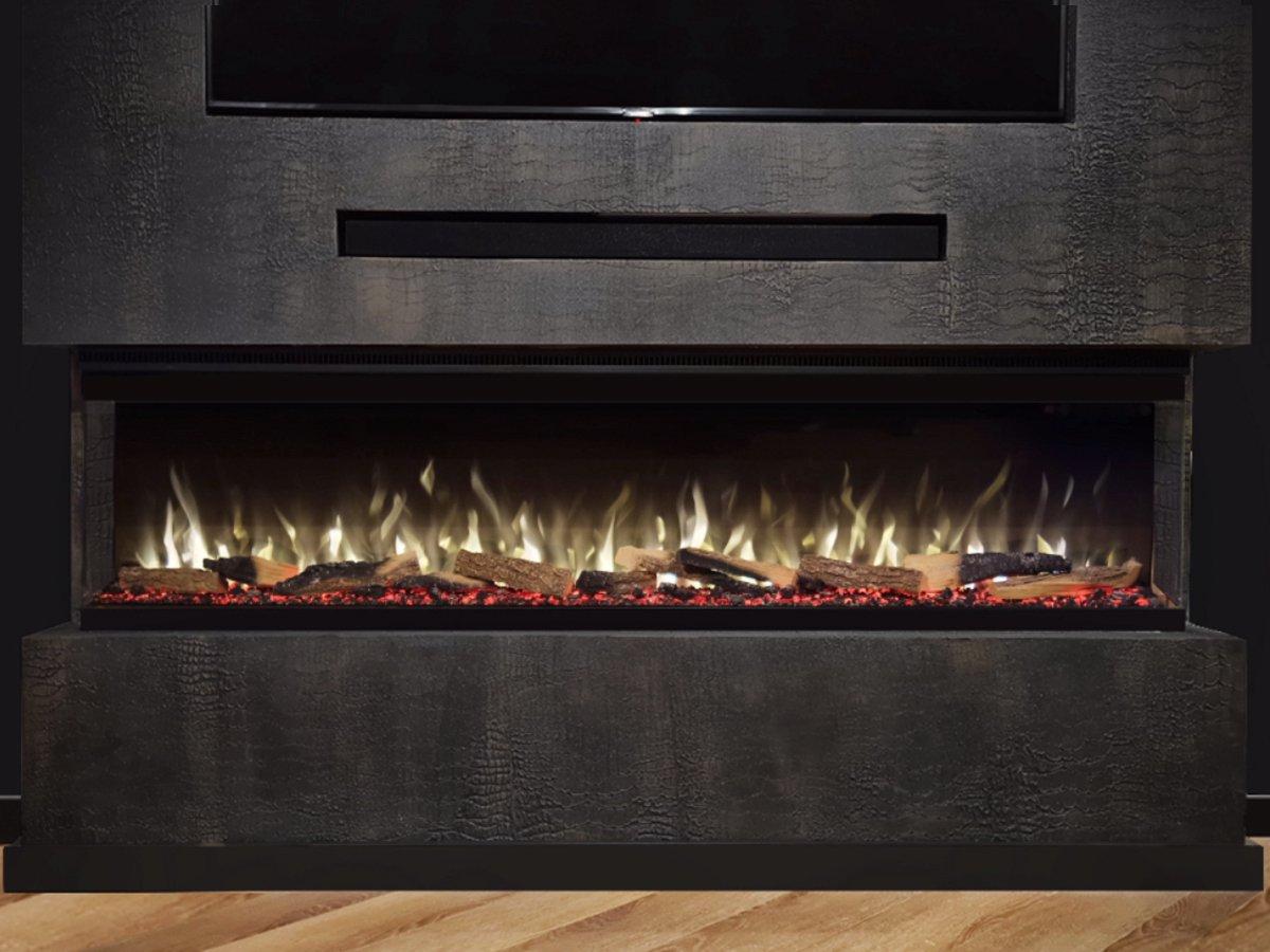 Valerio Fire PREMIUM 165cm 3-zijdige haard