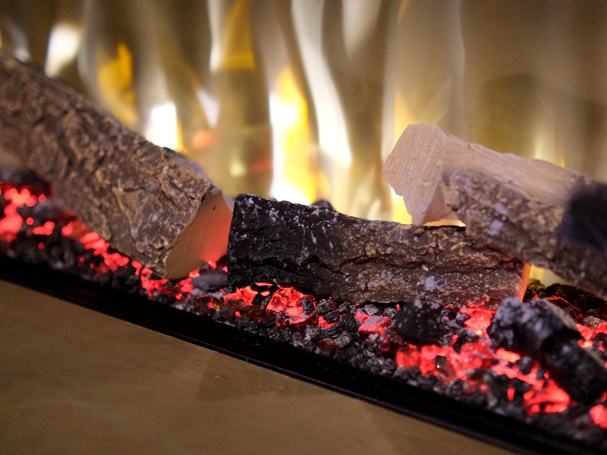 Valerio Fire PREMIUM 165cm 3-zijdige haard