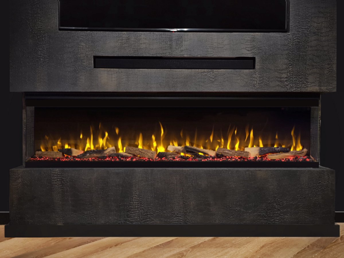 Valerio Fire PREMIUM 165cm 3-zijdige haard