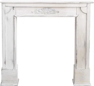 Vintage houtlook sierhaard meubel