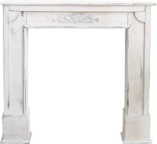 Vintage houtlook sierhaard meubel