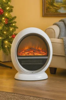 Vrijstaande Elektrische Open Haard 1500W