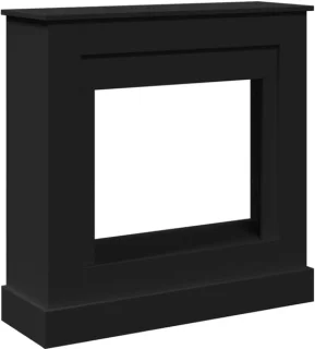 Wandhaard omranding MDF zwart