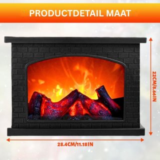 Wat vinden we goed aan de White-Label® Elektrische Sfeerhaard - Tafelhaard