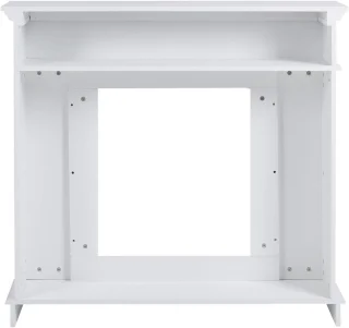 Witte Houten Schoorsteenmantel