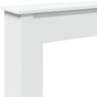 Witte schouwombouw 75 x 20 x 87,5 cm