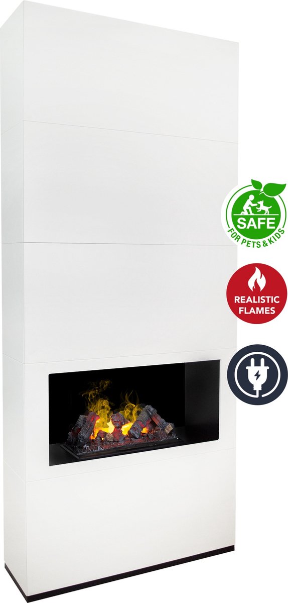 Xaralyn Ambiance ECW elektrische haard wit Opti-Myst 600