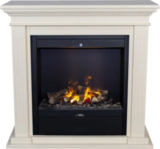 Xaralyn Cadiz MDF elektrische haard met Albany haardombouw wit