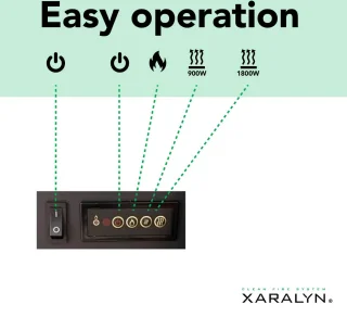 Xaralyn Calgary elektrische open haard