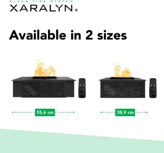 Xaralyn Cassette 400 elektrische inbouwhaard Eco Opti-Myst