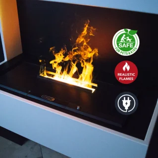 Xaralyn Cassette 600 elektrische inbouwhaard Eco Opti-Myst