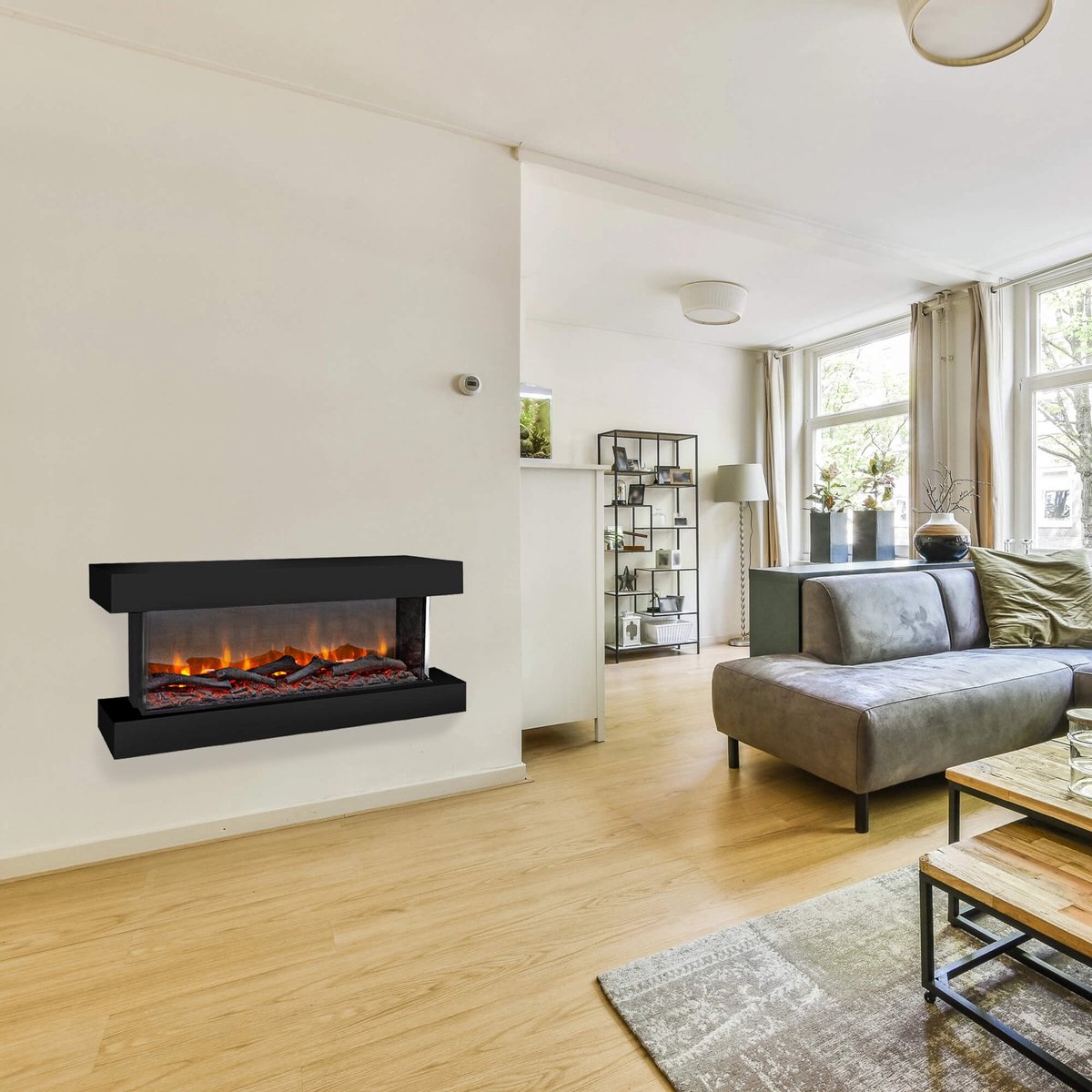 Xaralyn Disegno 120SB elektrische wandhaard zwart