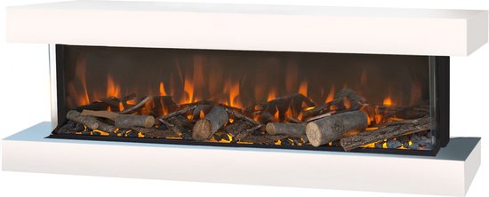 Xaralyn Disegno 120SW elektrische wandhaard wit