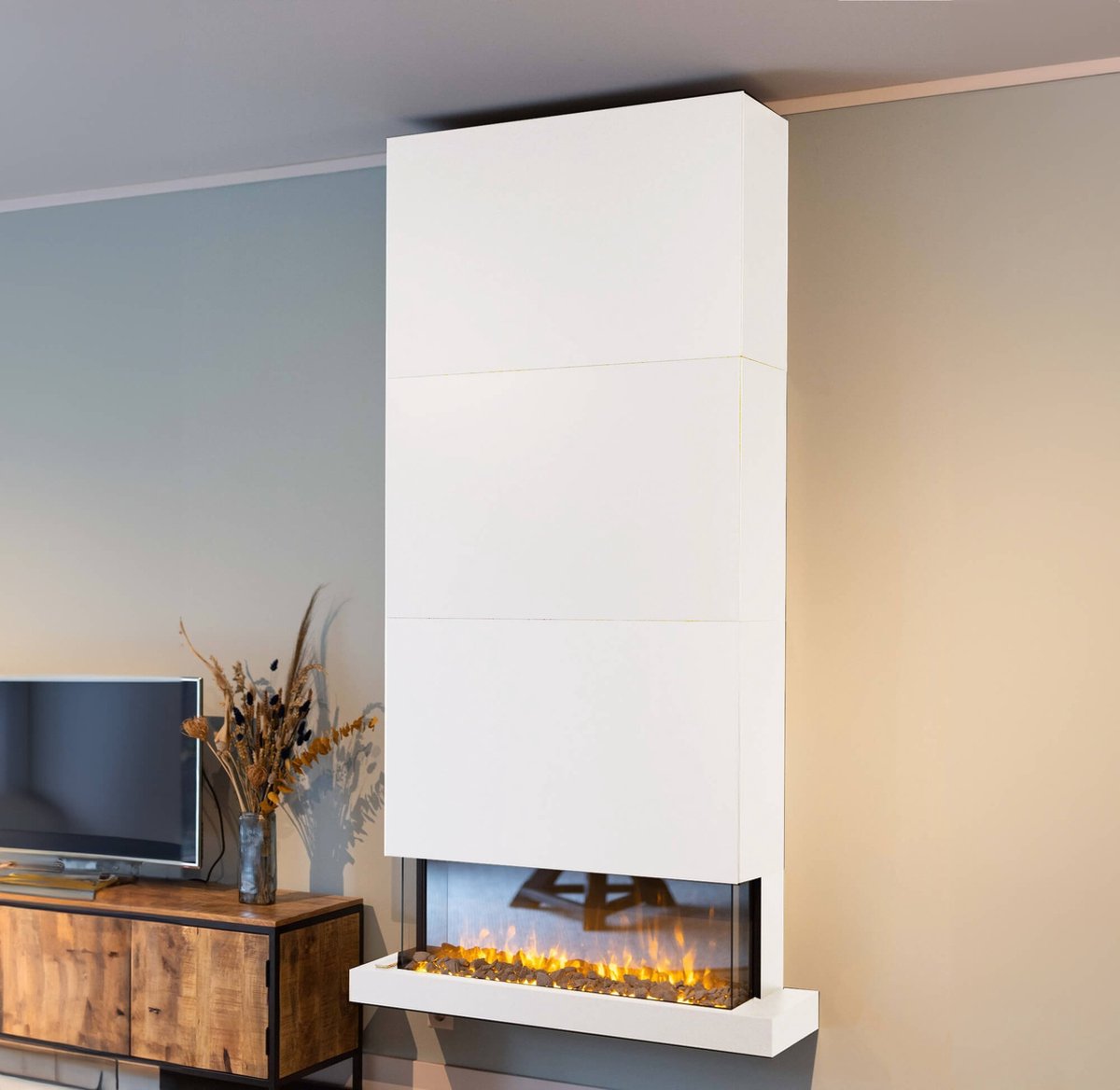 Xaralyn Disegno 120XLW elektrische wandhaard wit