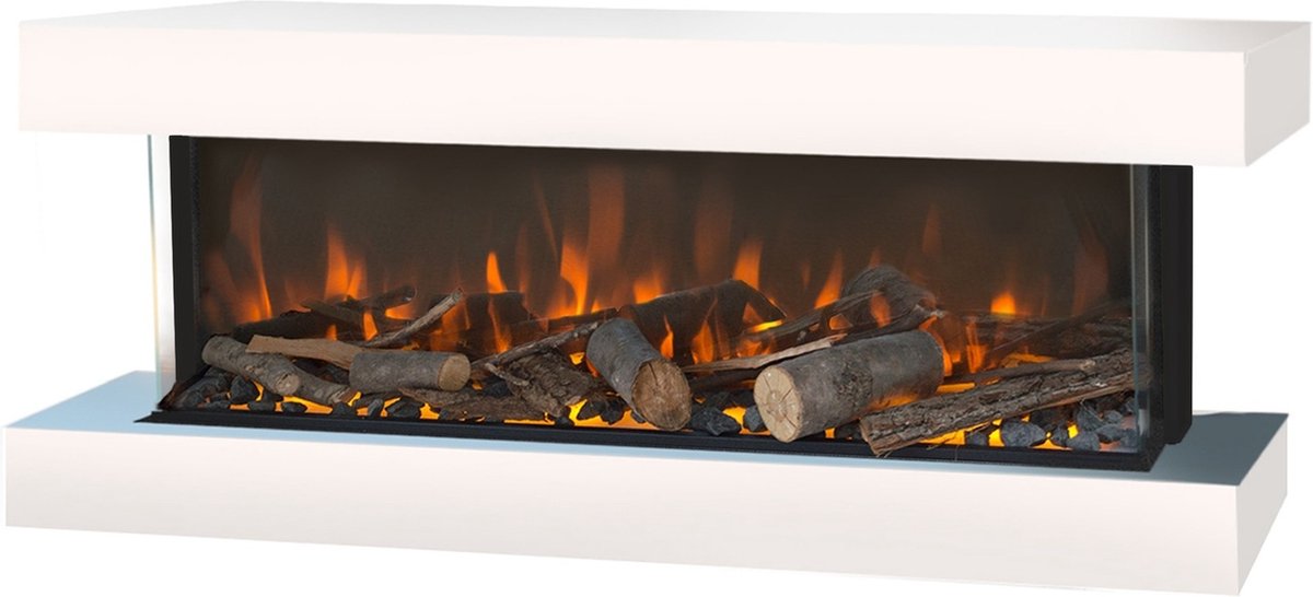 Xaralyn Disegno 90SW elektrische wandhaard wit