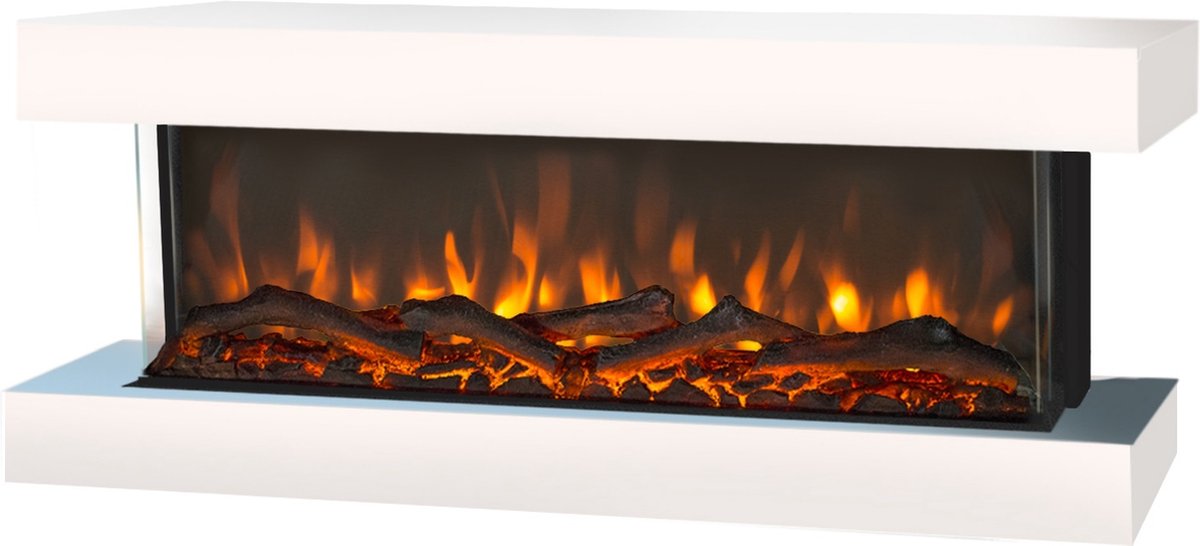 Xaralyn Disegno 90SW elektrische wandhaard wit