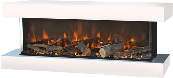 Xaralyn Disegno 90SW elektrische wandhaard wit