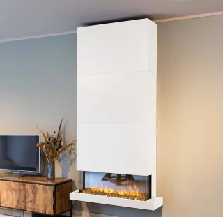 Xaralyn Disegno 90XLW elektrische wandhaard wit