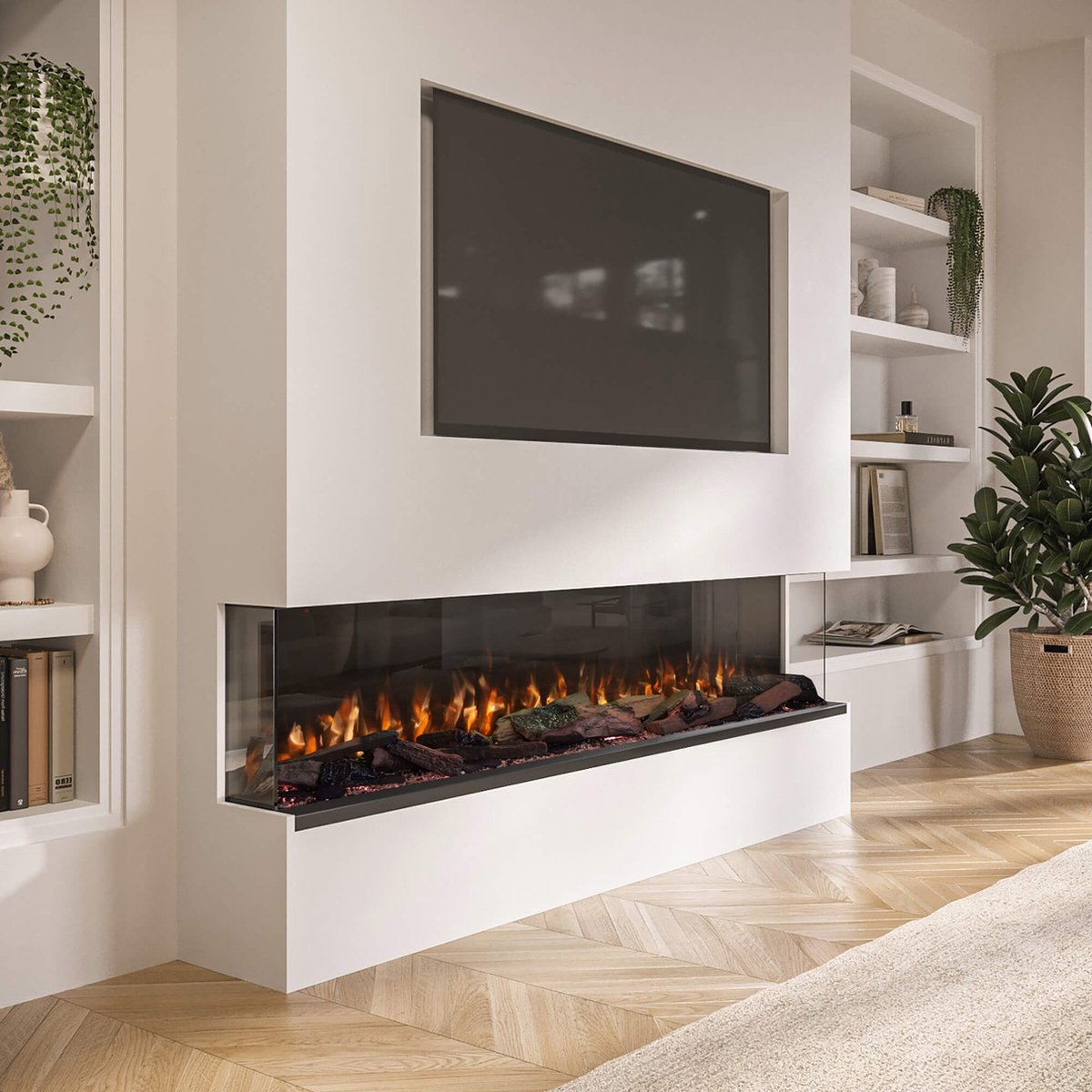 Xaralyn Fogo Forest 124 Cinewall inbouwhaard