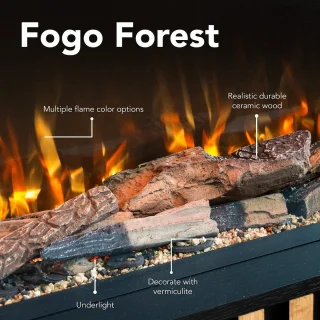 Xaralyn Fogo Forest 165 Cinewall inbouwhaard
