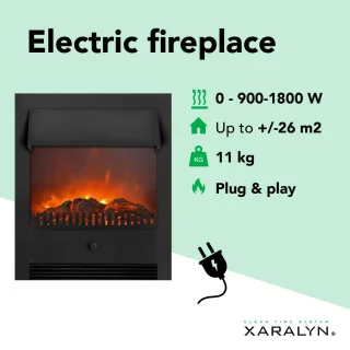 Xaralyn Lagos elektrische inbouwhaard