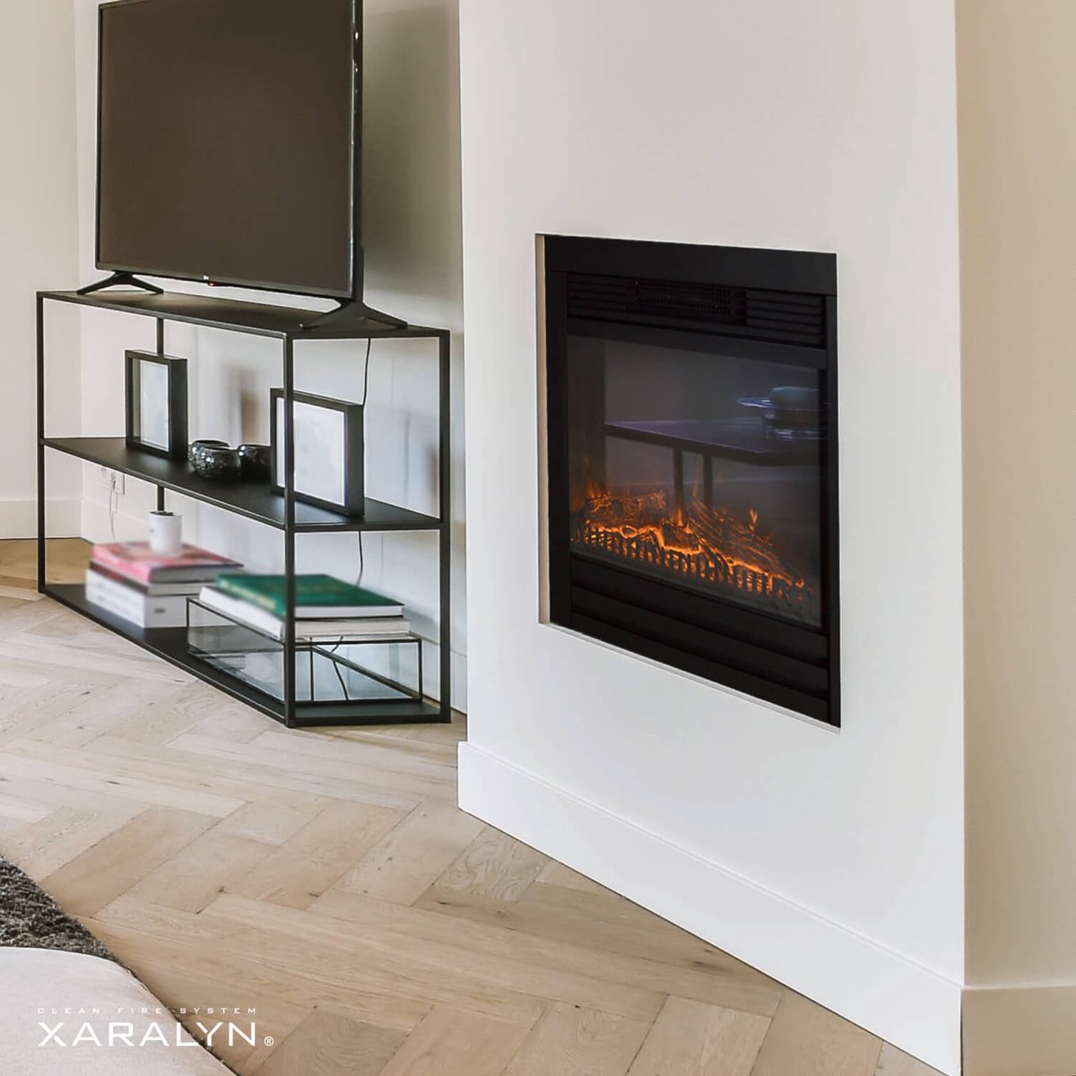 Xaralyn Lucius elektrische LED inbouwhaard 1400W