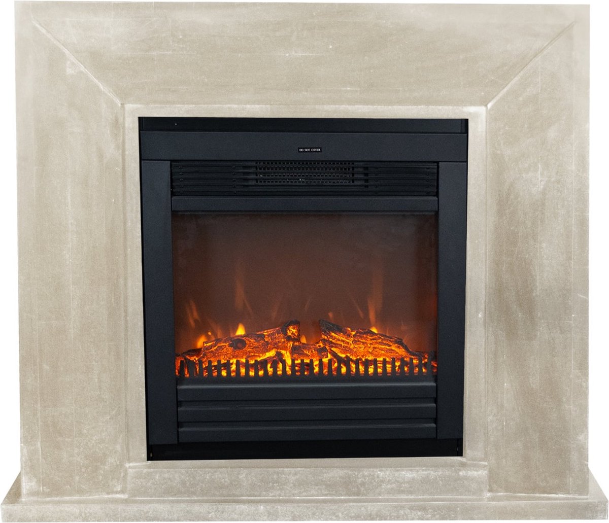 Xaralyn Nero ELU-SWP elektrische open haard white stone