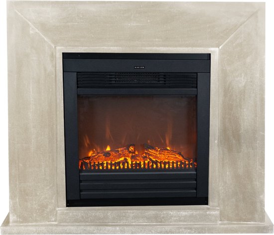 Xaralyn Nero ELU-SWP elektrische open haard white stone